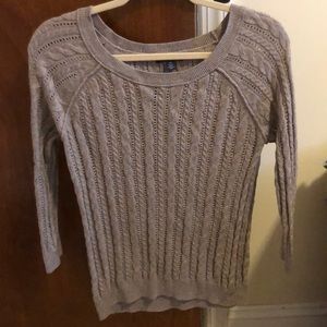 American eagle gray sweater